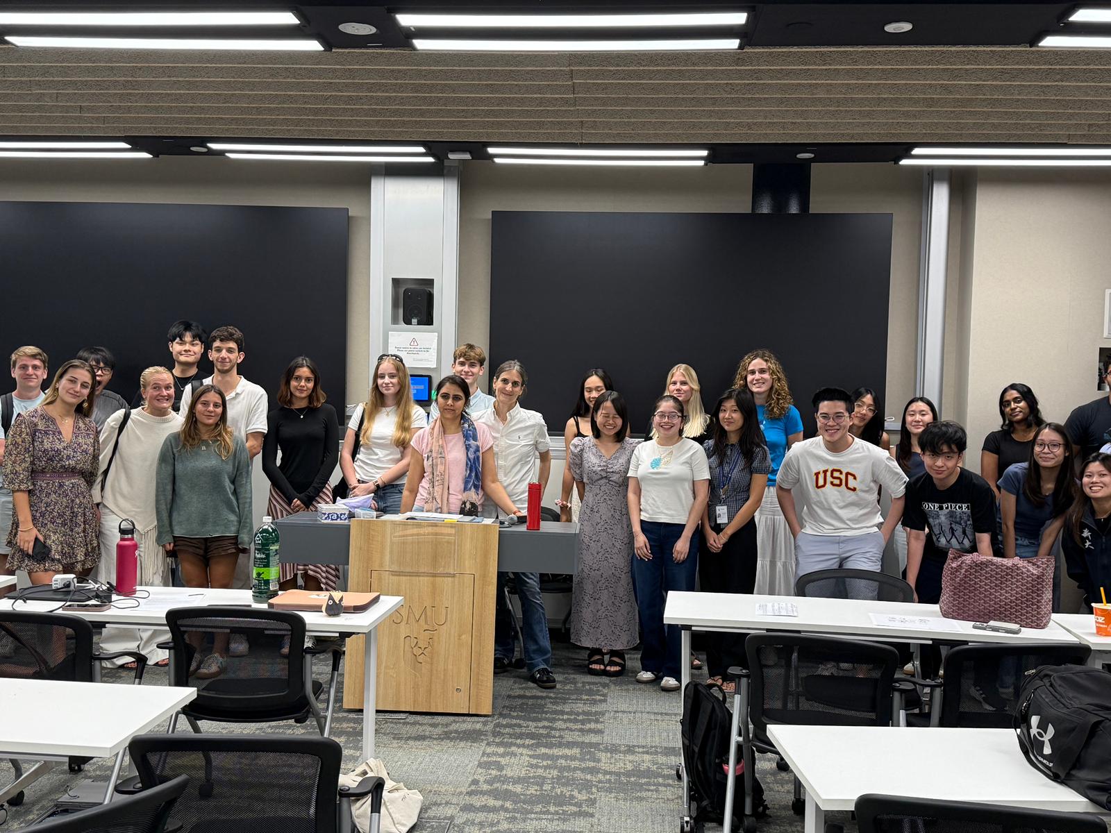 Guest Speaker at SMU-Course on Environmental Policy and Politics in 2025